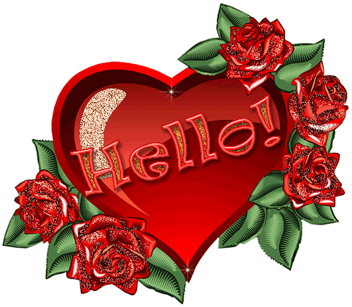 Блестящее сердце с розами - скачать бесплатно на otkrytkivsem.ru