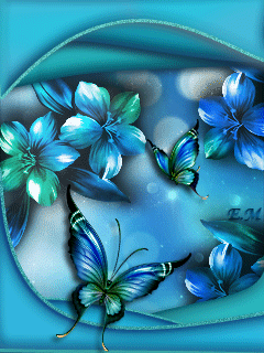 Картинка с цветами и бабочками - скачать бесплатно на otkrytkivsem.ru