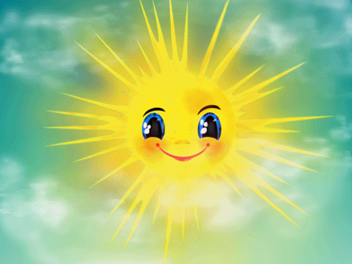 Картинка солнышко с лучиками - скачать бесплатно на otkrytkivsem.ru