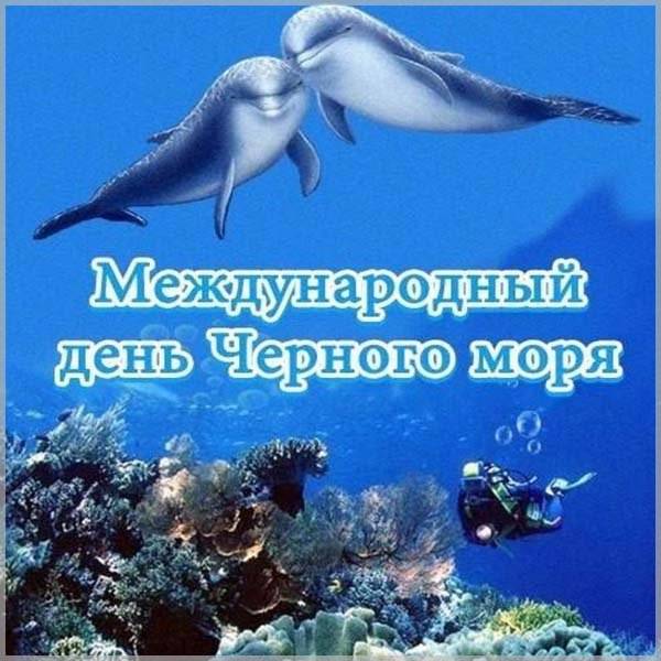 Красивая картинка на день Черного моря - скачать бесплатно на otkrytkivsem.ru