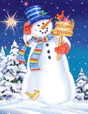 Новогодняя картинка снеговик - скачать бесплатно на otkrytkivsem.ru