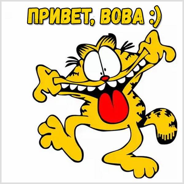 Прикольная картинка привет Вова - скачать бесплатно на otkrytkivsem.ru