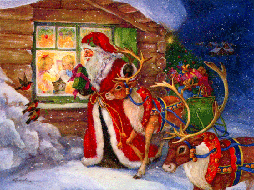 Рождественская картинка для детей - скачать бесплатно на otkrytkivsem.ru