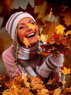 Счастливая осень - скачать бесплатно на otkrytkivsem.ru
