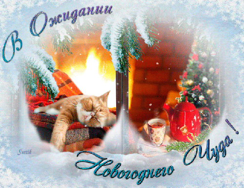 В ожидании новогоднего чуда - скачать бесплатно на otkrytkivsem.ru