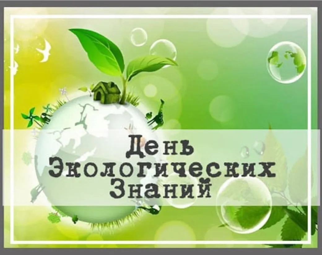 Поздравительная открытка с днем экологических знаний - скачать бесплатно на otkrytkivsem.ru