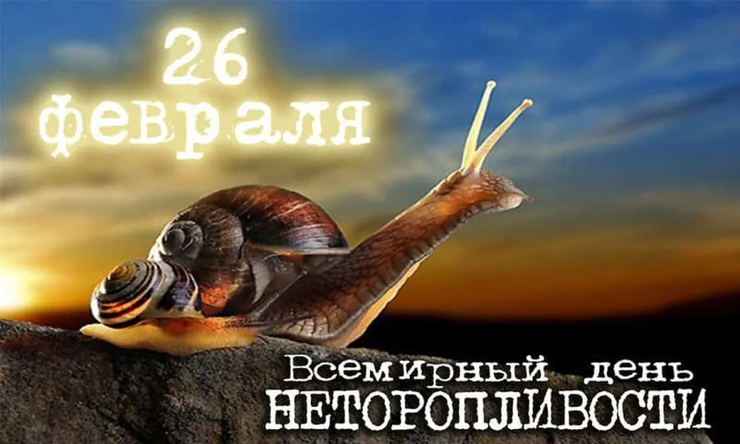 Забавная открытка с днем неторопливости - скачать бесплатно на otkrytkivsem.ru