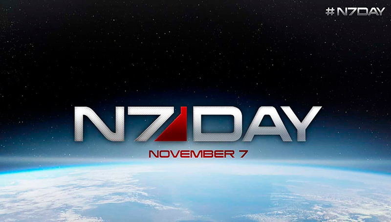 Открытка на день Mass Effect #n7day
