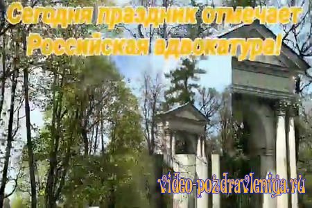 Видео Поздравление с Днём Адвоката - скачать бесплатно на otkrytkivsem.ru