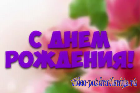 Видео С Днем Рождения №15 - скачать бесплатно на otkrytkivsem.ru